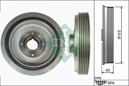 Ременный шкив (WILMINK GROUP: WG1254366)