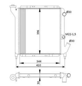 Теплообменник (WILMINK GROUP: WG1722853)