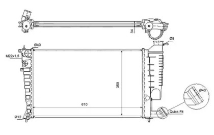 Теплообменник (WILMINK GROUP: WG1722890)