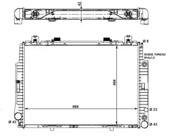 Теплообменник (WILMINK GROUP: WG1722919)