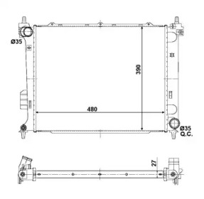 Теплообменник (WILMINK GROUP: WG1723012)