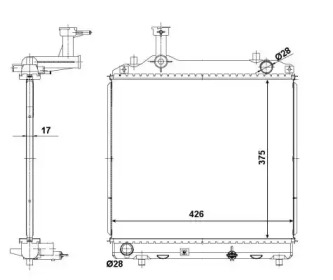 Теплообменник (WILMINK GROUP: WG1723017)