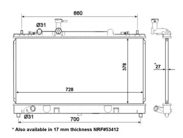 Теплообменник (WILMINK GROUP: WG1723018)