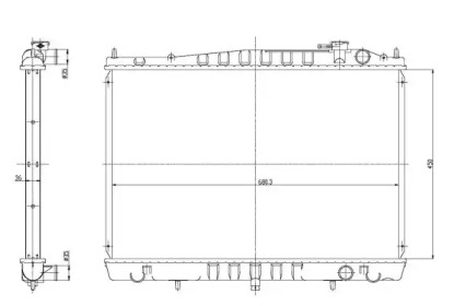 Теплообменник (WILMINK GROUP: WG1723039)