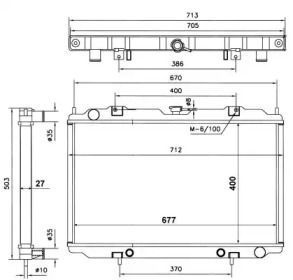 Теплообменник (WILMINK GROUP: WG1723040)