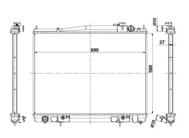 Теплообменник (WILMINK GROUP: WG1723041)