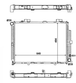 Теплообменник (WILMINK GROUP: WG1723080)