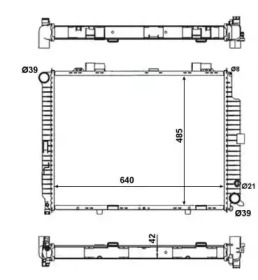 Теплообменник (WILMINK GROUP: WG1723081)