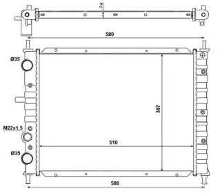 Теплообменник (WILMINK GROUP: WG1723103)