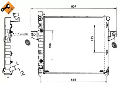 Теплообменник (WILMINK GROUP: WG1723145)