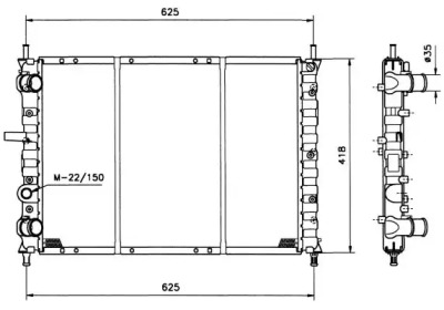 Теплообменник (WILMINK GROUP: WG1723149)