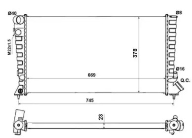 Теплообменник (WILMINK GROUP: WG1723185)