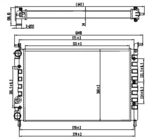 Теплообменник (WILMINK GROUP: WG1723209)