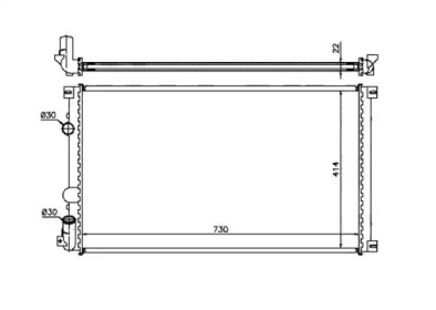 Теплообменник (WILMINK GROUP: WG1723281)