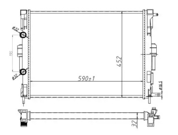 Теплообменник (WILMINK GROUP: WG1723290)