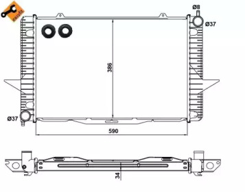 Теплообменник (WILMINK GROUP: WG1723302)