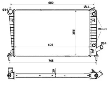 Теплообменник (WILMINK GROUP: WG1723309)