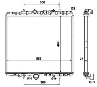 Теплообменник (WILMINK GROUP: WG1723328)