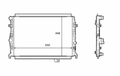 Теплообменник (WILMINK GROUP: WG1723351)