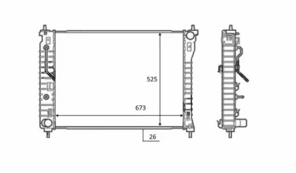 Теплообменник (WILMINK GROUP: WG1723400)