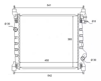 Теплообменник (WILMINK GROUP: WG1723404)