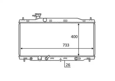 Теплообменник (WILMINK GROUP: WG1723406)