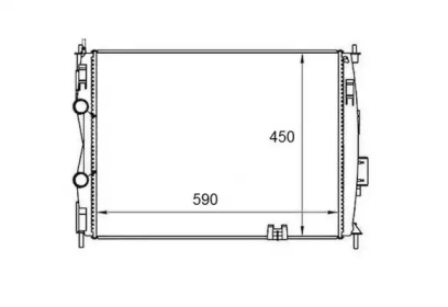 Теплообменник (WILMINK GROUP: WG1723411)