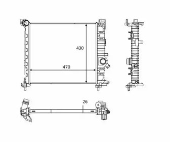 Теплообменник (WILMINK GROUP: WG1723424)