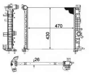 Теплообменник (WILMINK GROUP: WG1723427)