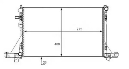 Теплообменник (WILMINK GROUP: WG1723432)