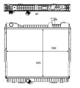 Теплообменник (WILMINK GROUP: WG1723435)