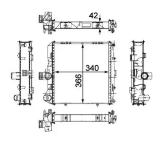 Теплообменник (WILMINK GROUP: WG1723437)