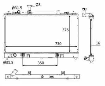 Теплообменник (WILMINK GROUP: WG1723469)