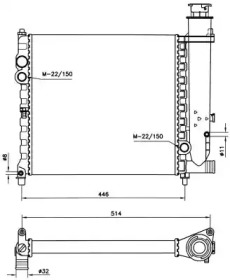 Теплообменник (WILMINK GROUP: WG1723501)