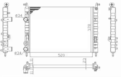 Теплообменник (WILMINK GROUP: WG1723504)