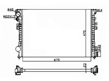 Теплообменник (WILMINK GROUP: WG1723587)