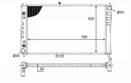 Теплообменник (WILMINK GROUP: WG1723599)