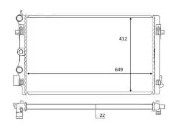 Теплообменник (WILMINK GROUP: WG1723608)