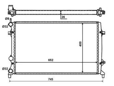 Теплообменник (WILMINK GROUP: WG1723609)