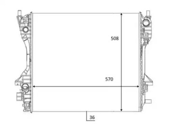 Теплообменник (WILMINK GROUP: WG1723610)