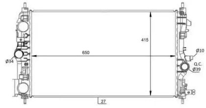 Теплообменник (WILMINK GROUP: WG1723617)