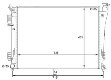 Теплообменник (WILMINK GROUP: WG1723629)