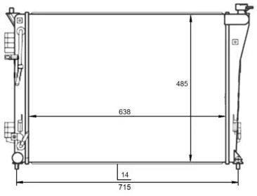 Теплообменник (WILMINK GROUP: WG1723631)