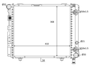 Теплообменник (WILMINK GROUP: WG1723636)