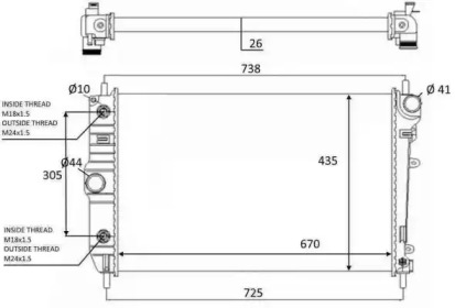 Теплообменник (WILMINK GROUP: WG1723652)