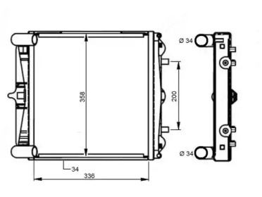 Теплообменник (WILMINK GROUP: WG1723654)