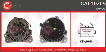 Генератор (CASCO: CAL10209AS)