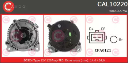 Генератор (CASCO: CAL10220AS)