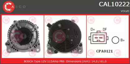 Генератор (CASCO: CAL10222AS)