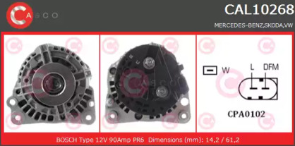 Генератор (CASCO: CAL10268AS)